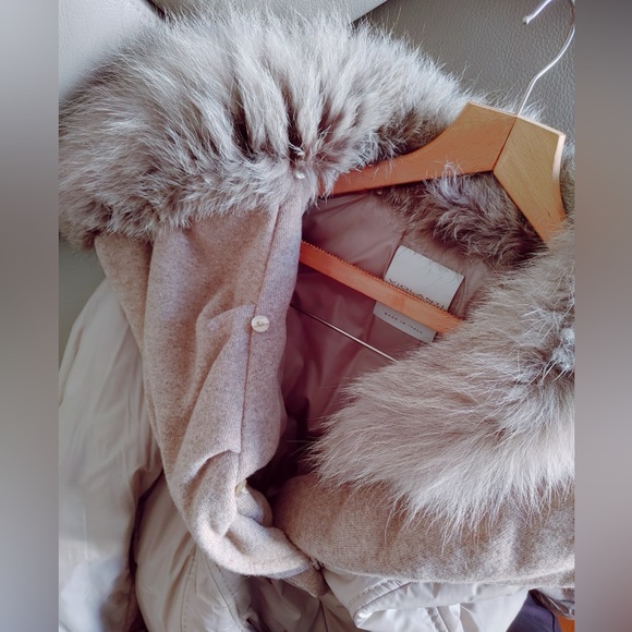 Fur collar jacket from Italy - Picture 5 of 7